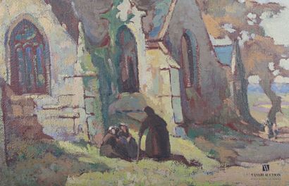 null NOURY E. (XXème siècle)

Conversation devant la chapelle Saint Sébastien dans...