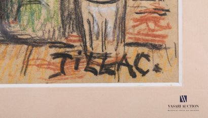 null TILLAC Pablo (1880-1969)

At the bistro in Itxassou 1940

Pencils on paper 

Signed...