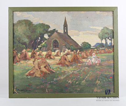 null NOURY E. (XXème siècle)

Balade au paysage à la chapelle 

Huile sur toile marouflée...