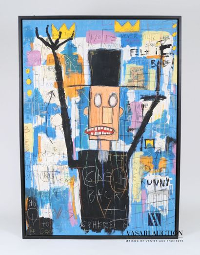 null SPARK (born 1969)

Hold it

Mixed media

Signed on the back

160 x 112 cm

Framed...