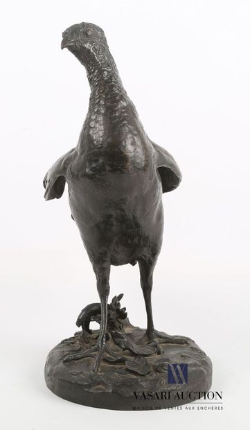 null Sujet représentant un faisan en bronze

Haut. : 36,5 cm - Long. : 47 cm