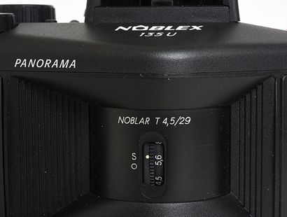 null Noblex Panorama 135U black film camera with Noblar 29mm f/4.5 lens

with its...