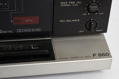 null Lecteur cassette AIWA Stereo cassette deck F 660

Bon état. Sans garantie de...