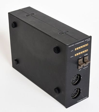 null Boitier AUDIO TECHNICA Electret Stereophones Adaptor ATH-8 noir

Très bon état,...