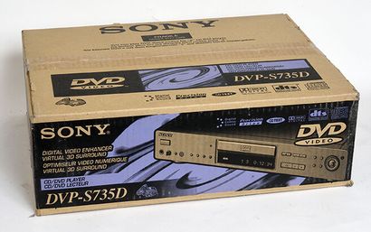 null Lecteur CD/DVD video Player SONY DVP-S735D + carton

Très bon état , Sans garantie...
