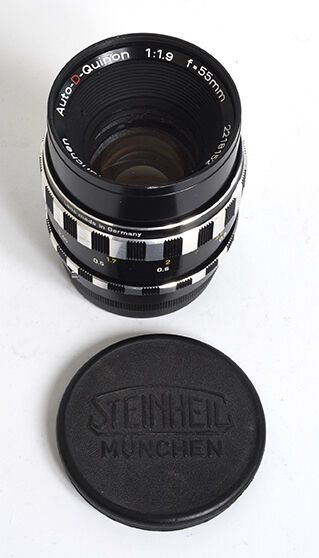 null Objectif reflex noir Edixa Steinheil Munchen Auto-D-Quinaron 55mm f/1,9

Très...