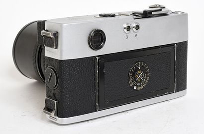 null Boitier argentique chromé Leica Wetzlar type Rangefinder + objectif Leitz Canada...