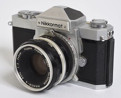 null Nikkormat FT film camera + Nikkor S Nippon Kogaku nonAi 5cm f/2 lens

Good condition,...