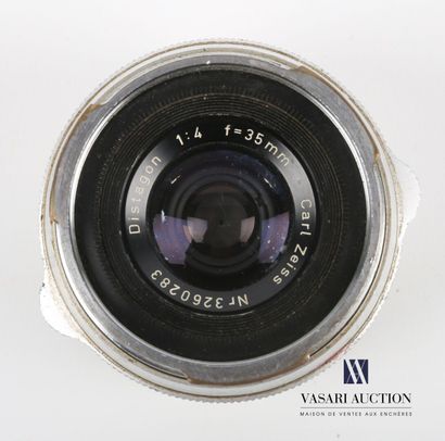 null Objectif fixe Distagon 1:4 f=35 mm Carl Zeiss Nr 3260283

(usures et rayure...