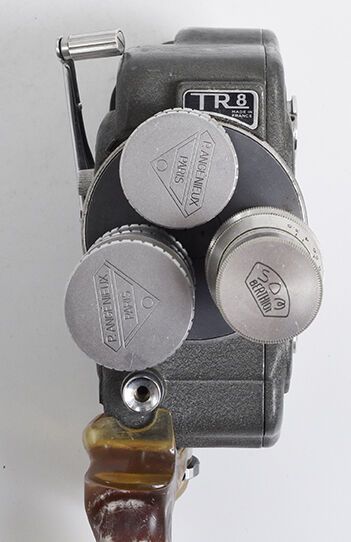 null Caméra Pro Beaulieu TR8 16mm tri objectif avec objectifs Angenieux F =6,5 -...