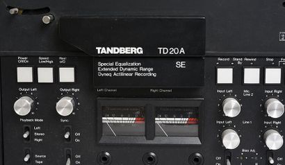 null Lecteur-Enregistreur a bandes TANDBERG TD20A SE + 2 bandes et documentations

Bon...