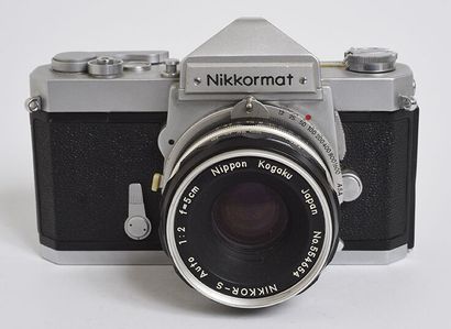 null Boitier argentique Nikkormat FT + objectif Nikkor S Nippon Kogaku nonAi 5cm...