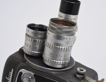 null Caméra Pro Beaulieu TR8 16mm tri objectif avec objectifs Angenieux F =6,5 -...