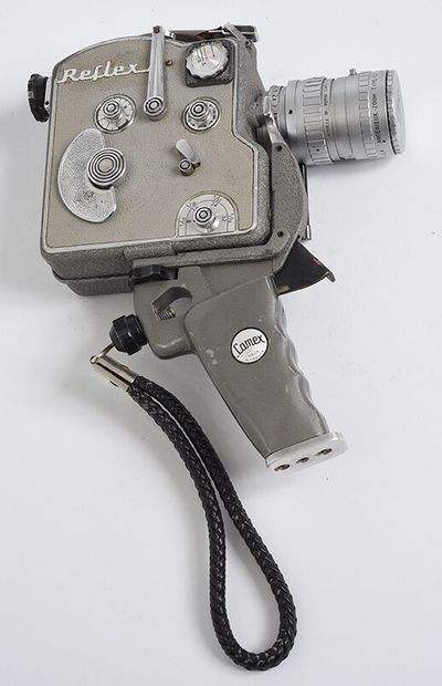 null Caméra Camex 8 Cellule Reflex avec objectif zoom type K3 P.Angenieux Paris F...