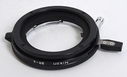 null Extension and release ring model BR-6 for Nikon macro bellows

Very good condition,...