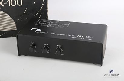 null Mixeur 3 voies Nakamichi Microphone mixer MX-100 noir + boite

Très bon état....