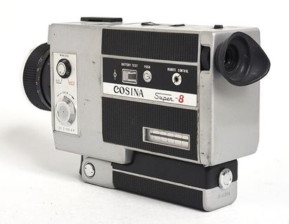 null Caméra Cosina Super 8 Model DL-60P avec objectif Cosinon Reflex zoom F .8-48mm...