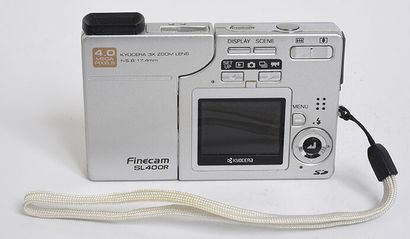 null Appareil numérique Kyocera SL 400R avec objectif Kyocera 3x zoom lens 17,4mm...
