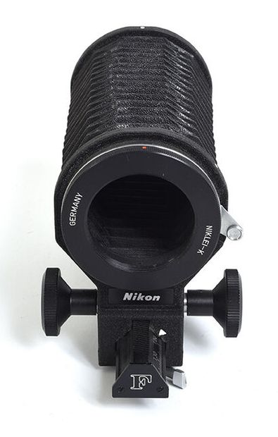 null Soufflet Macro Nikon F Bellows III avec bague adapt obj à vis Niklei - K

Bon...