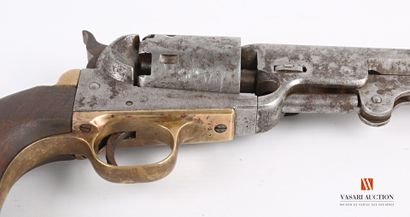 null COLT NAVY Model 1851 .36 caliber revolver, 19 cm rifled octagonal barrel with...