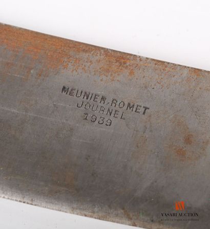 null Skirmisher's machete model 1916, beautiful blade of 36 cm, flat back and signed...