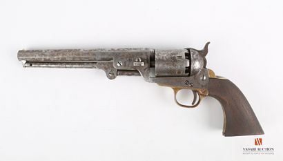 null COLT NAVY Model 1851 .36 caliber revolver, 19 cm rifled octagonal barrel with...