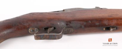 null Carabine de chasse mono coup calibre 14 mm (32/65), canon bronzé de 65 cm, mécanisme...