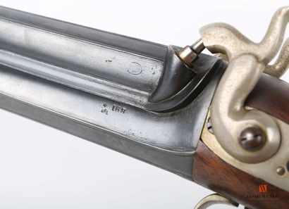 null Pistol with the model officer of state major model 1855, double barrel of 24...