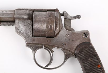 null Revolver réglementaire modèle 1873 calibre 11 mm, canon de 11,5 cm, marqué sur...