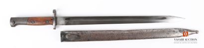 null Baïonnette Mauser « export » modèle 1924 long, lame de 38,4 cm, à gorge et contre...