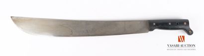 null Bush machete, 46 cm blade, handle with riveted black synthetic plates, SF, LT...