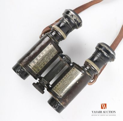 null Pair of officer's binoculars, French Army regulation model, "extra luminous...