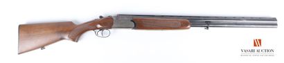 null BREDA Italian hammerless shotgun model B4 caliber 12/70, superimposed 70 cm...