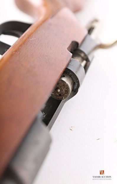 null Carabine de chasse à verrou mono canon PIOT-LEPAGE-Paris calibre 14 mm, canon...