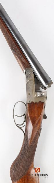 null Fusil de chasse hammerless stéphanois RPF calibre 16/65, canons juxtaposés miroir...