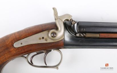 null Pistolet au modèle officier d'état major modèle 1855, canon double de 24 cm...