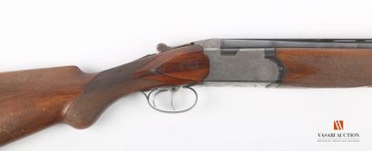 null BERETTA shotgun model S 57 E caliber 12-70, superimposed barrels of 71 cm, choké...