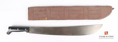 null Bush machete, 46 cm blade, handle with riveted black synthetic plates, SF, LT...