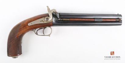 null Pistol with the model officer of state major model 1855, double barrel of 24...