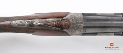 null BERETTA shotgun model S 57 E caliber 12-70, superimposed barrels of 71 cm, choké...