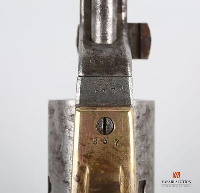null Revolver type COLT NAVY modèle 1851 calibre .36, canon octogonal rayé de 19...