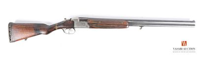 null Fusil de chasse stéphanois R.MALGAT calibre 12-65, canons superposés de 70 cm,...