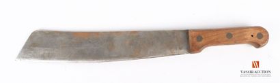 null Machette de tirailleur modèle 1916, belle lame de 36 cm, à dos plat et signée...