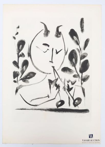 null Lot comprenant une lithographie d'après Henri Matisse deux reproductions d'après...