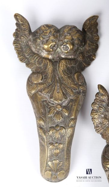 null Lot en bronze comprenant un Coq de Bruyère (Haut. : 20 cm) et deux éléments...