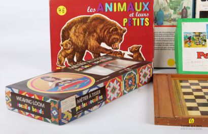 null Lot including eleven boxes of board games or creative games for children including:...