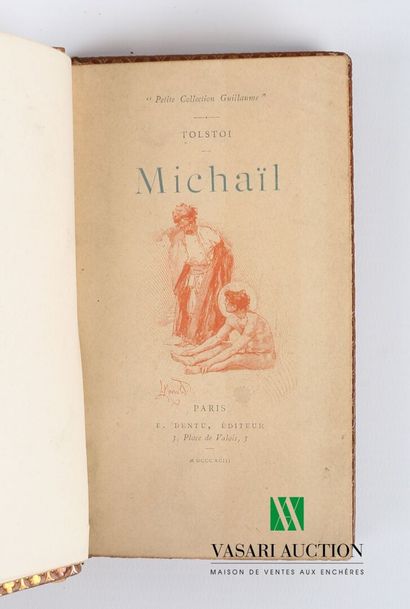 null [LITTERATURE]

Lot comprenant trois ouvrages :

- TOLSTOI Léon - Michaïl - Paris,...