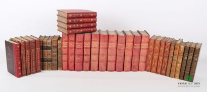 null [LITTERATURE]

Lot comprenant trente-six volumes : 

- ROUSSEAU Jena Jacques...