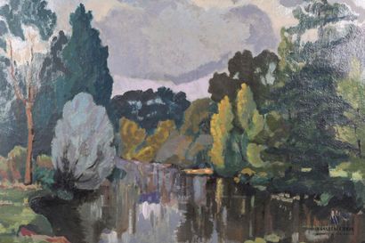 null CARACOTCHIAN Stéphane dit Stéphane Cara (1901-1962)

Le ruisseau argenté (Charentes)

Huile...