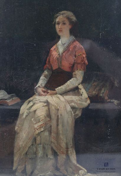 null École française du XIXème siècle

Femme assise

Huile sur toile

Porte une signature...